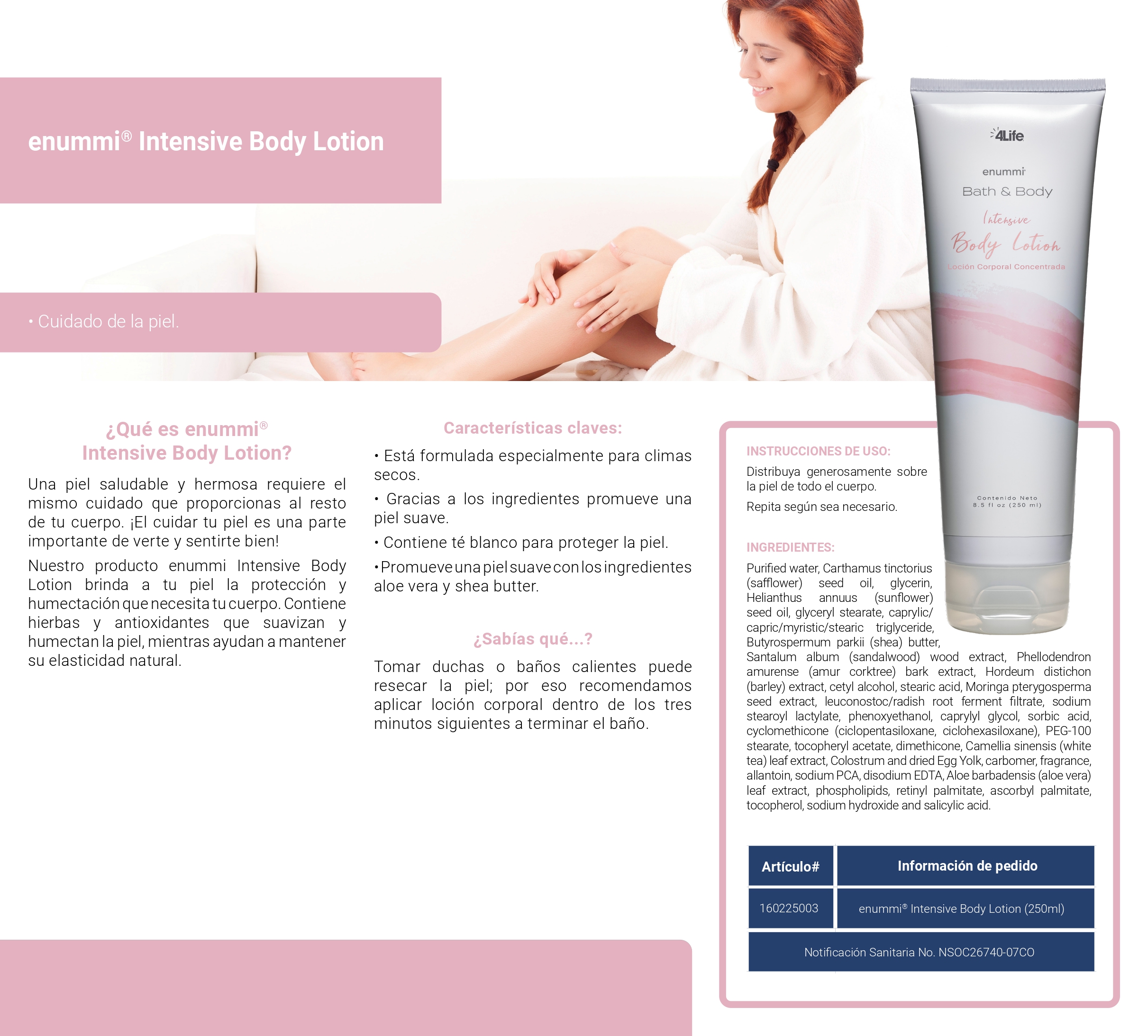 Enummi® Intensive Body Lotion 🇨🇴 - Compra Oficial Colombia-perfil-body-lotion 4life - Oferta / Sale