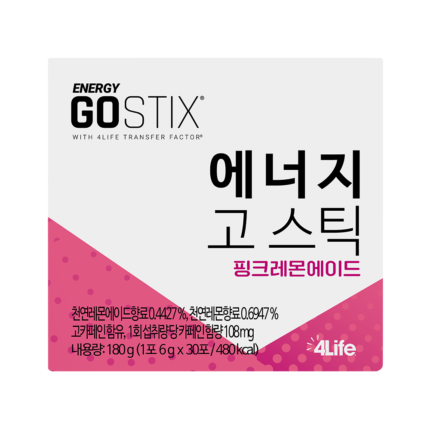 에너지 고 스틱 핑크레몬에이드 – 4Life 대한민국
