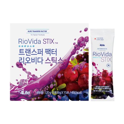 트랜스퍼 팩터 리오비다 스틱스(Transfer Factor Riovida Stix) – 4Life 대한민국